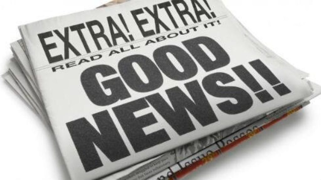 I’m happy to&nbsp;report….